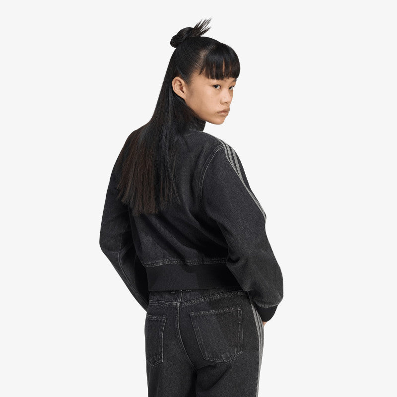 adidas Firebird Denim Tracktop True Black Denim