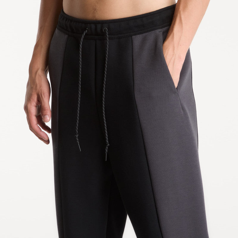 Nike Tech Men's Color-Block Open-Hem Fleece Pants Black/ Anthracite/ Black