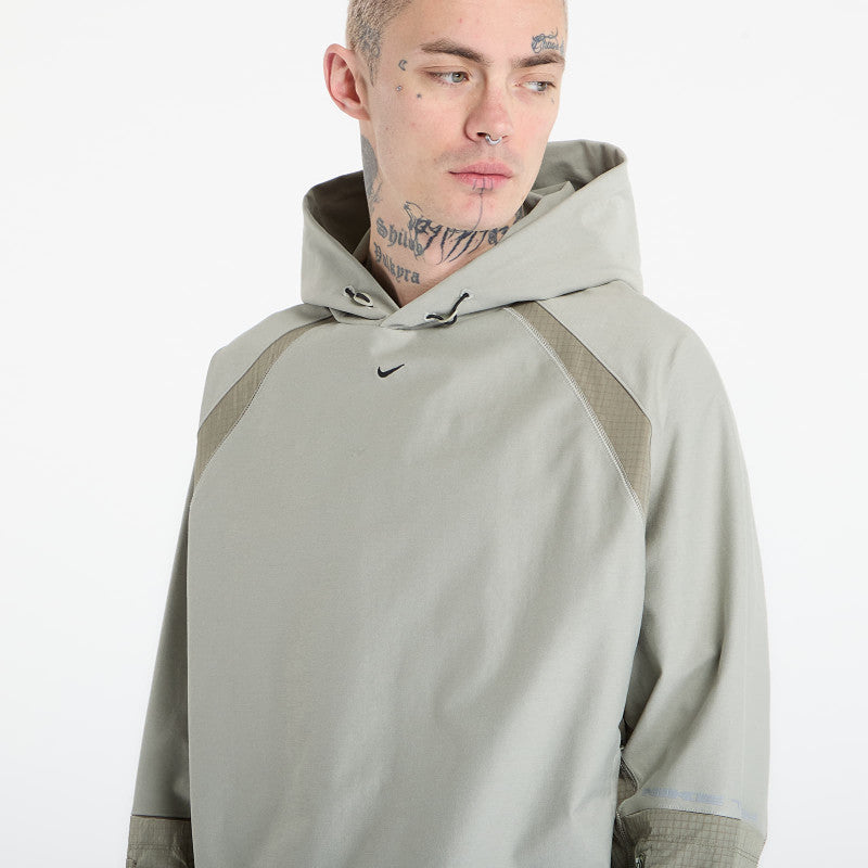 Nike Tech Men's Dri-FIT Shori Knit Utility Hoodie Spruce Fog/ Silver Sage/ Black
