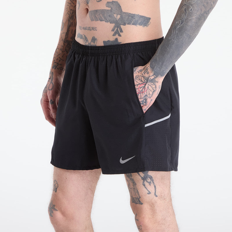 Nike Miler Men's Dri-FIT 2-in-1 5" Running Shorts Black/ Black/ Reflective Silv