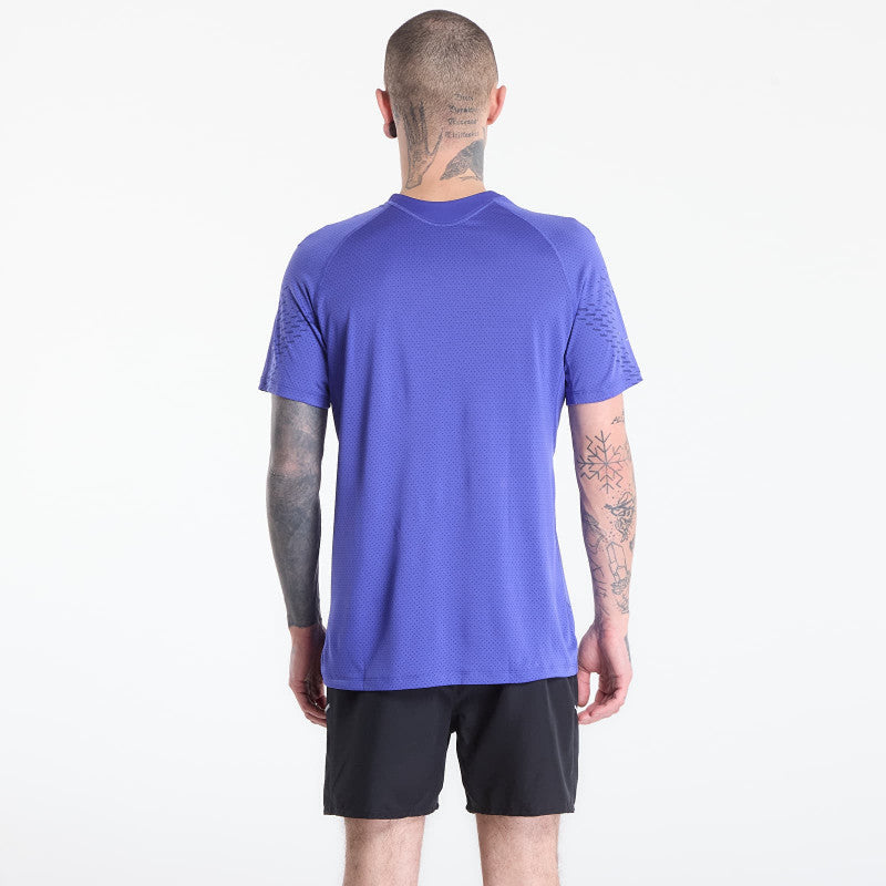 Nike Stride Plus Men's Dri-FIT ADV Short-Sleeve Running Top Lapis/ Deep Royal Blue/ Reflective Silv