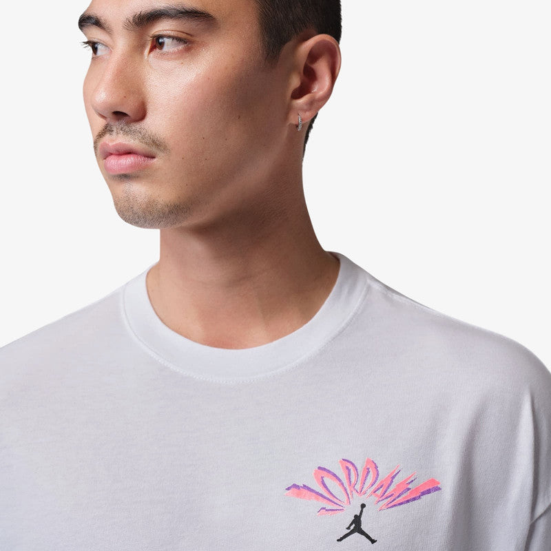 Jordan Flight Men's T-Shirt White/ Black