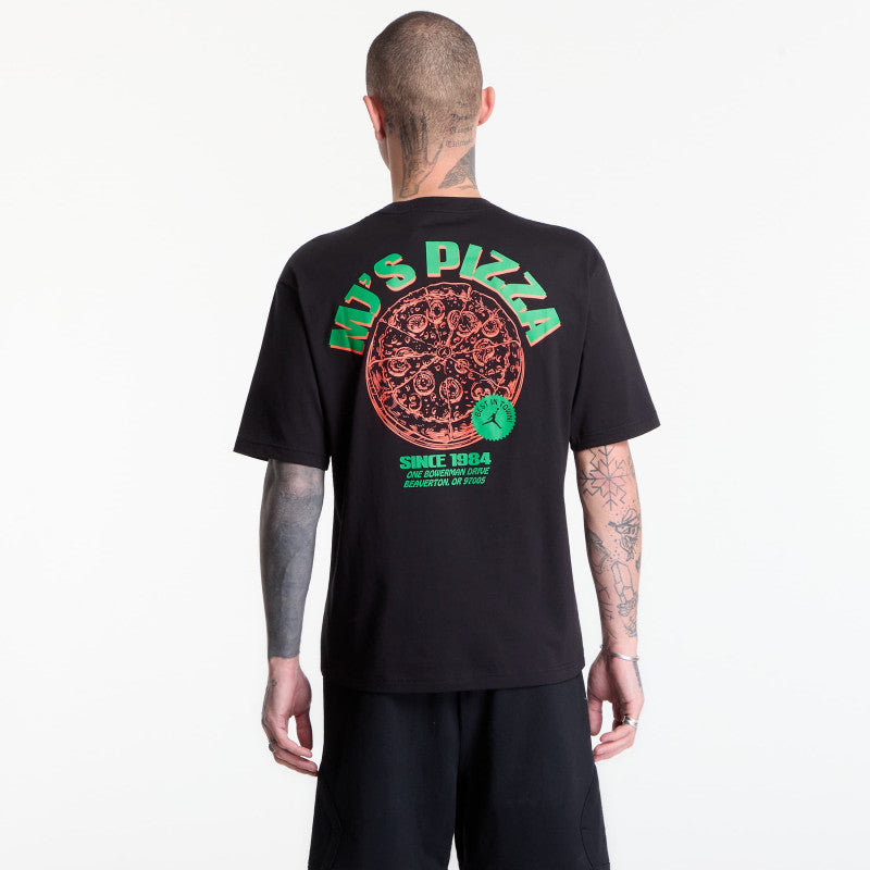 Jordan Men's Graphic T-Shirt Black/ Infrared 23