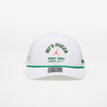 Jordan Rise Structured Trucker Cap White/ Court Green/ Infrared 23