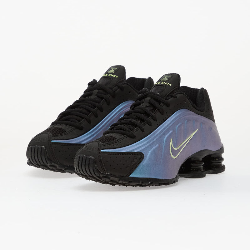 Nike Shox R4 Sapphire/ Lt Liquid Lime-Pencil Point-Black