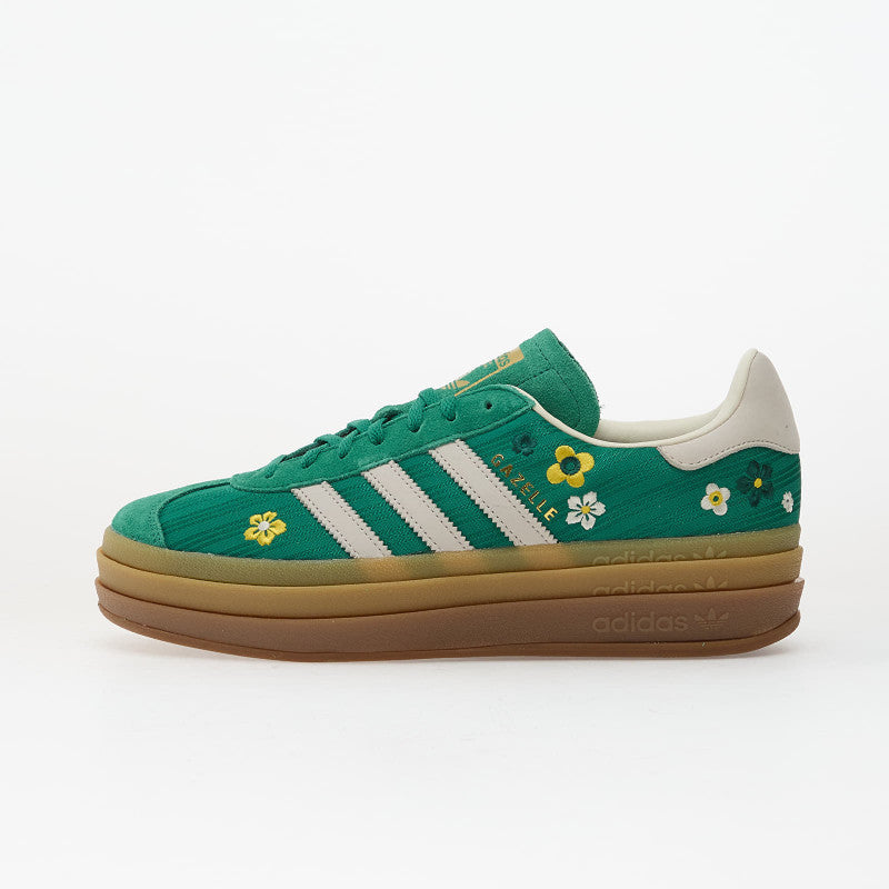 adidas Gazelle Bold Bold Green/ Off White/ Eqt Yellow