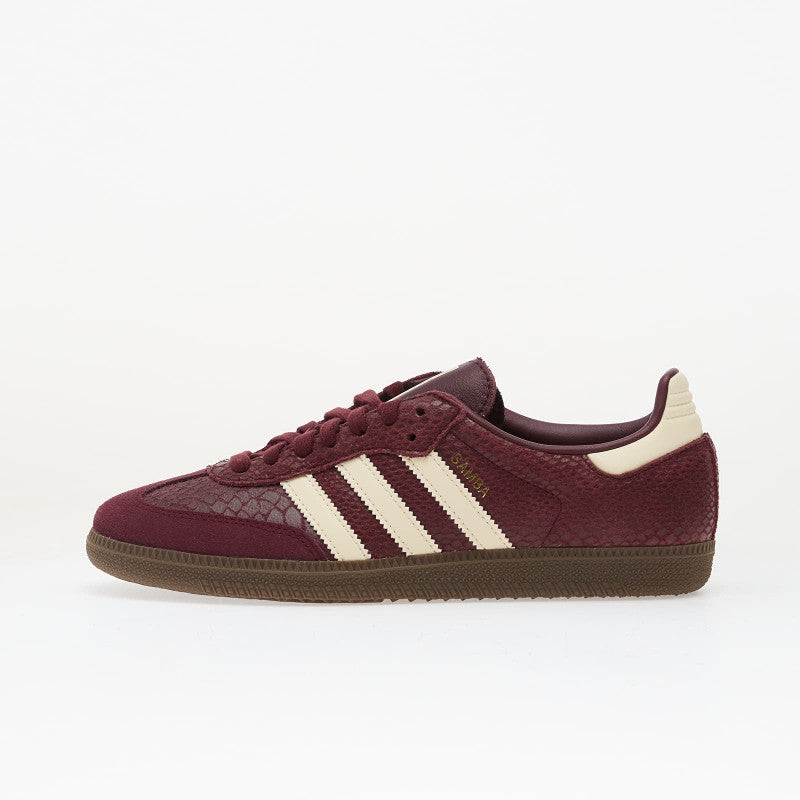 adidas Samba Og Wmns Maroon/ Crew White/ Gold Metallic