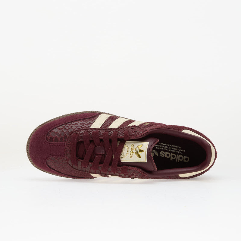 adidas Samba Og Wmns Maroon/ Crew White/ Gold Metallic