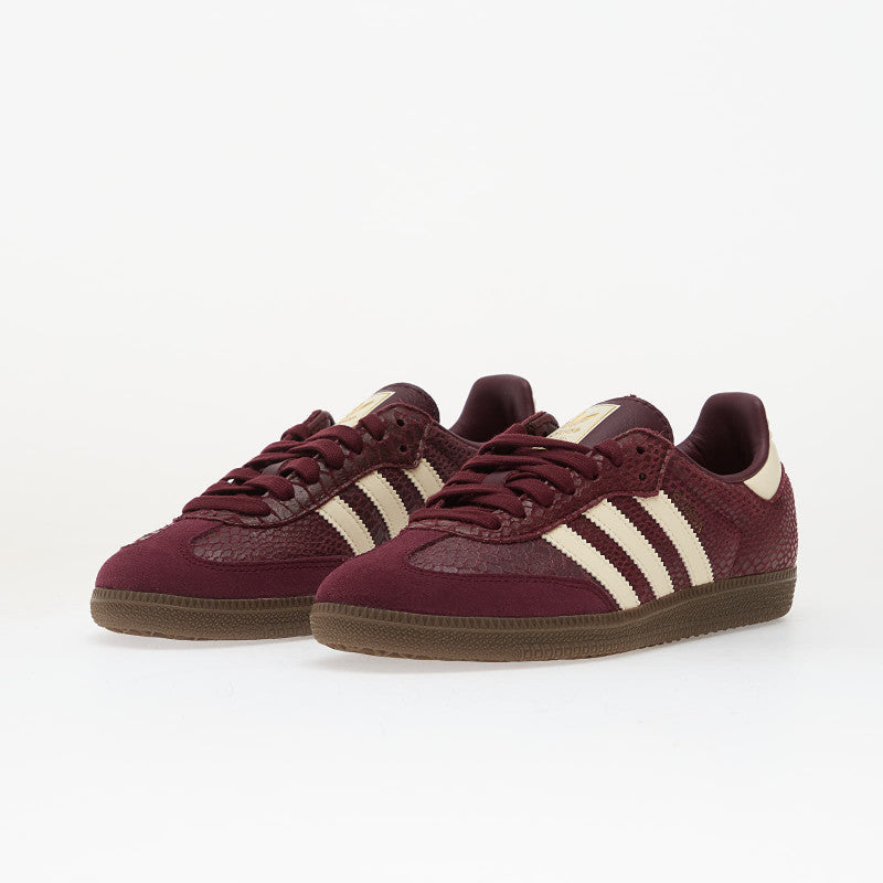 adidas Samba Og Wmns Maroon/ Crew White/ Gold Metallic