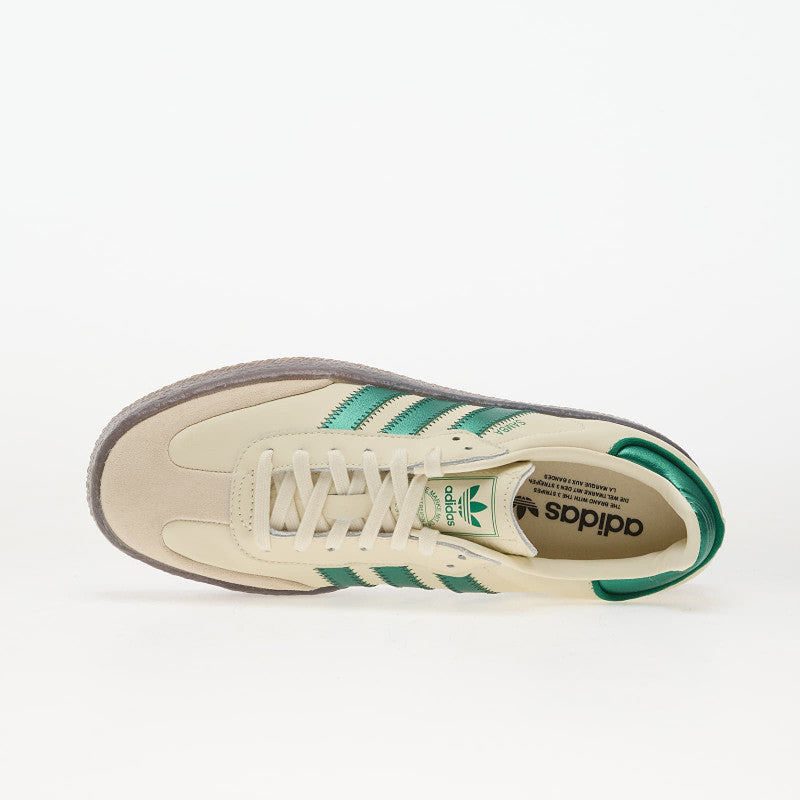 adidas Sambae Cream White/ Bold Green/ Collegiate Green 38