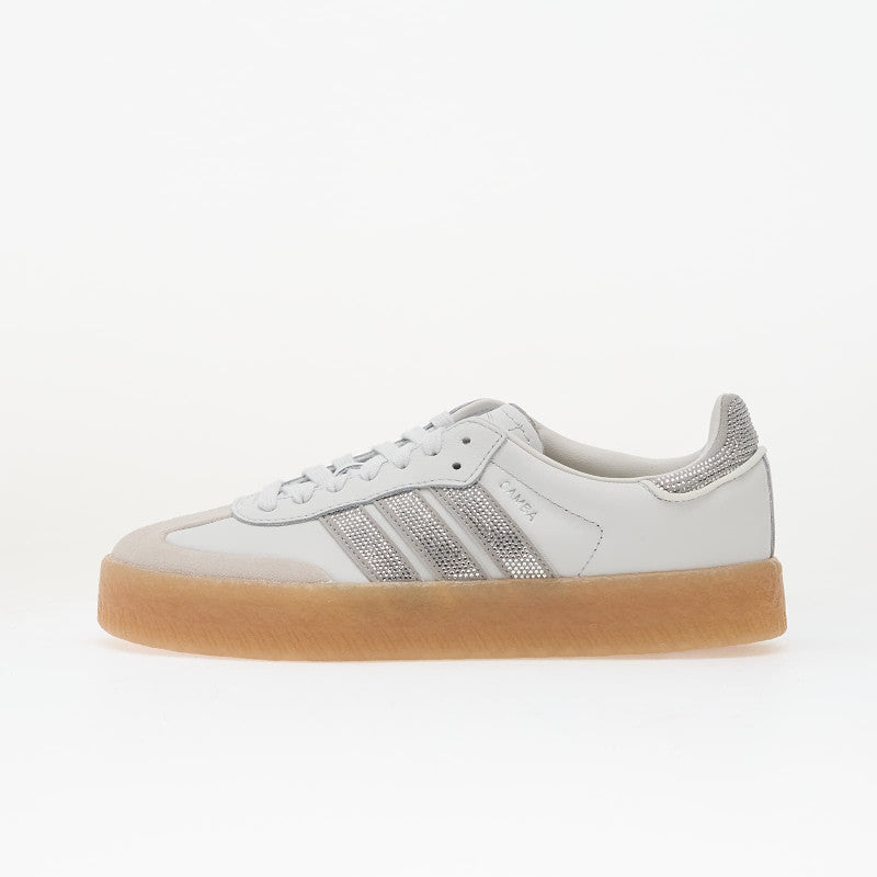 adidas Sambae Wmns Crystal White/ Silver Metallic/ Gum4