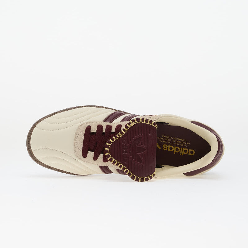adidas Samba Lt Wmns Crew White/ Maroon/ Gold Metallic 40