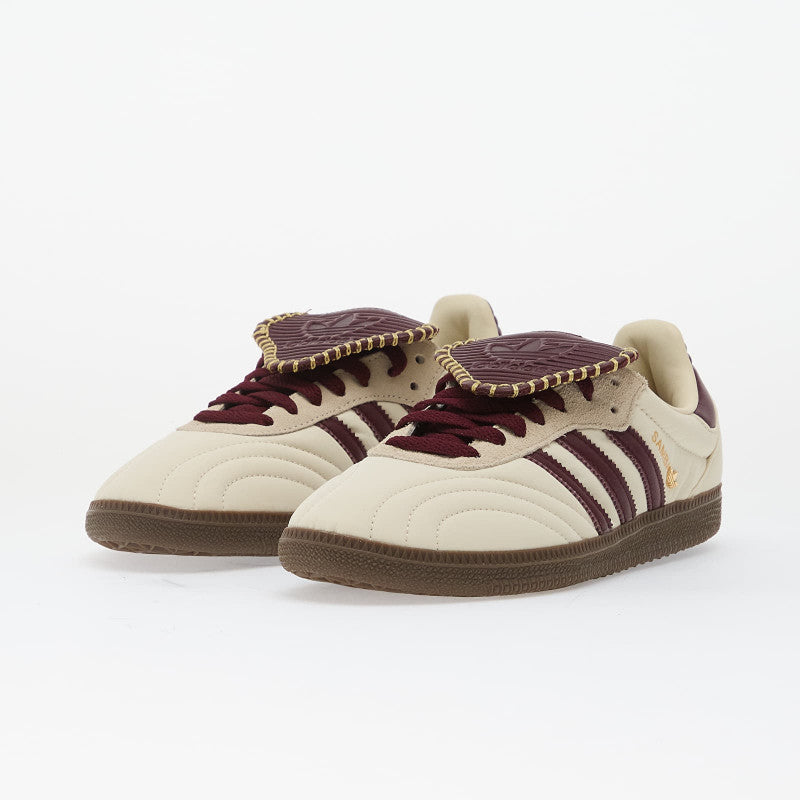 adidas Samba Lt Wmns Crew White/ Maroon/ Gold Metallic 40
