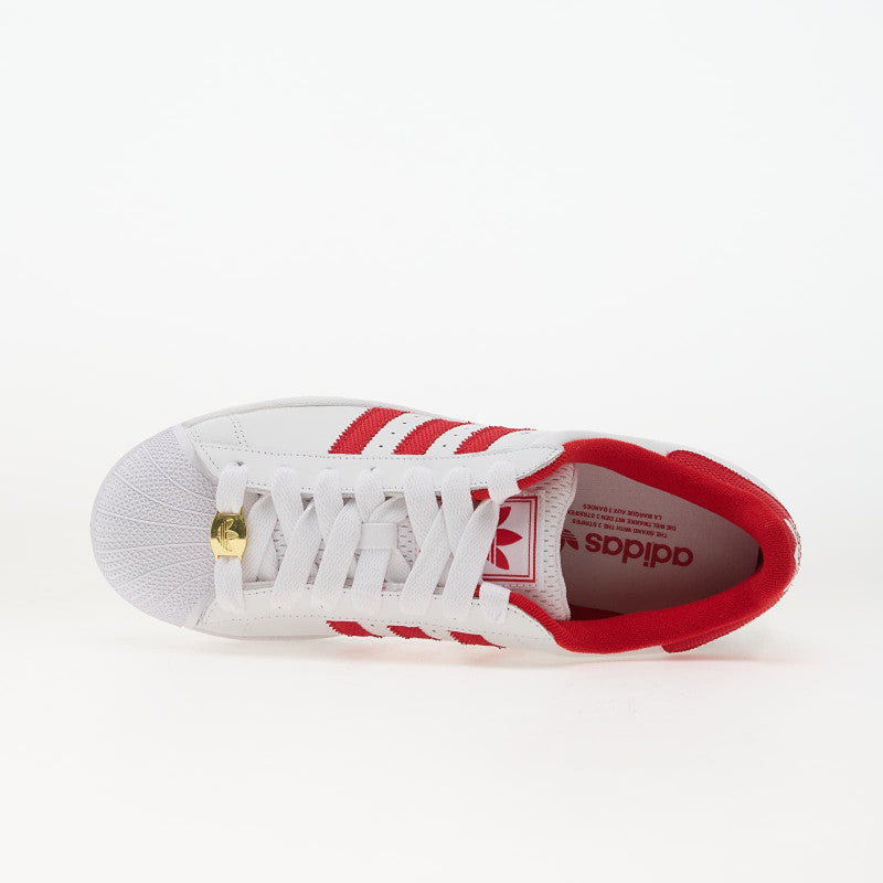 adidas Superstar II Ftw White/ Better Scarlet/ Gold Metallic 38