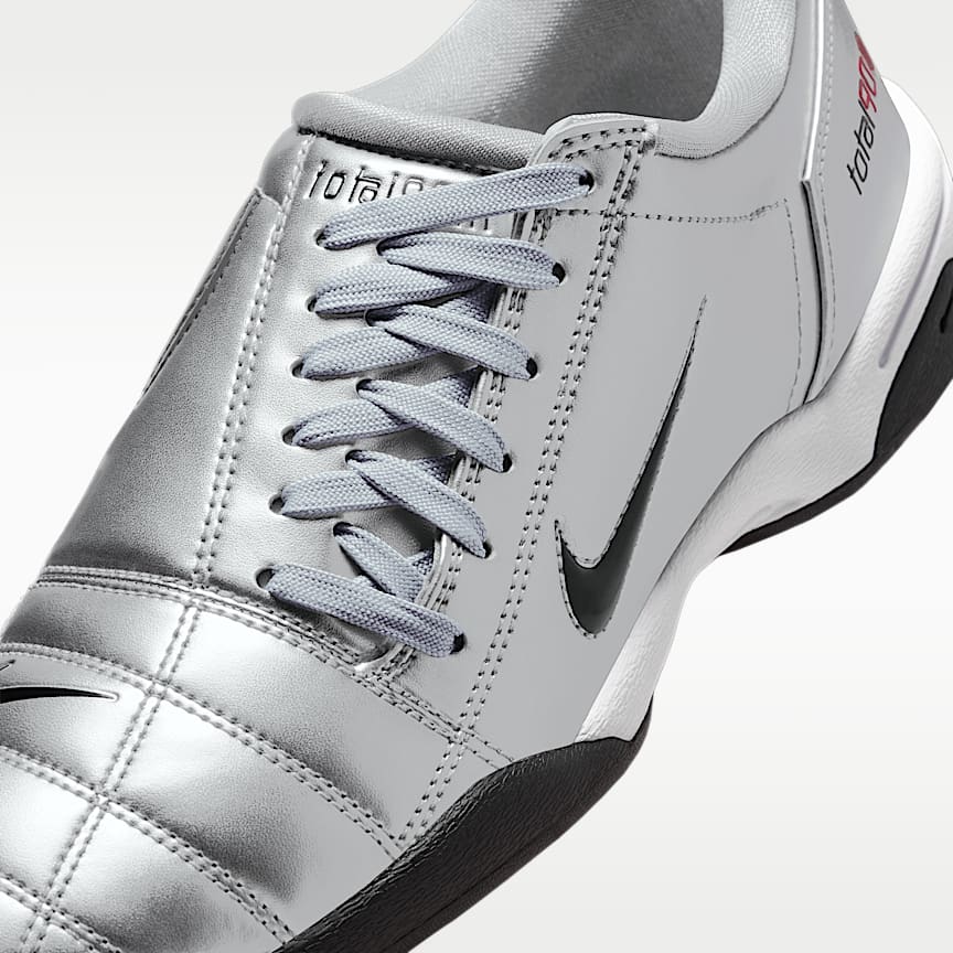 Nike Wmns T90 Metallic Silver/ Black-University Red