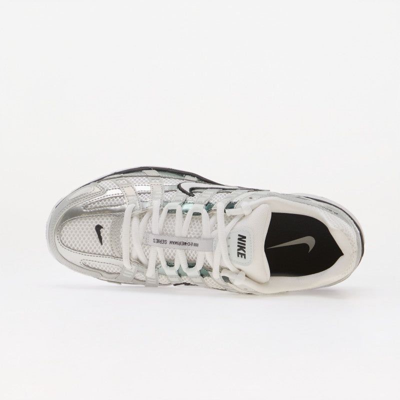 Nike P-6000 White/ White-Off White-Dk Smoke Grey