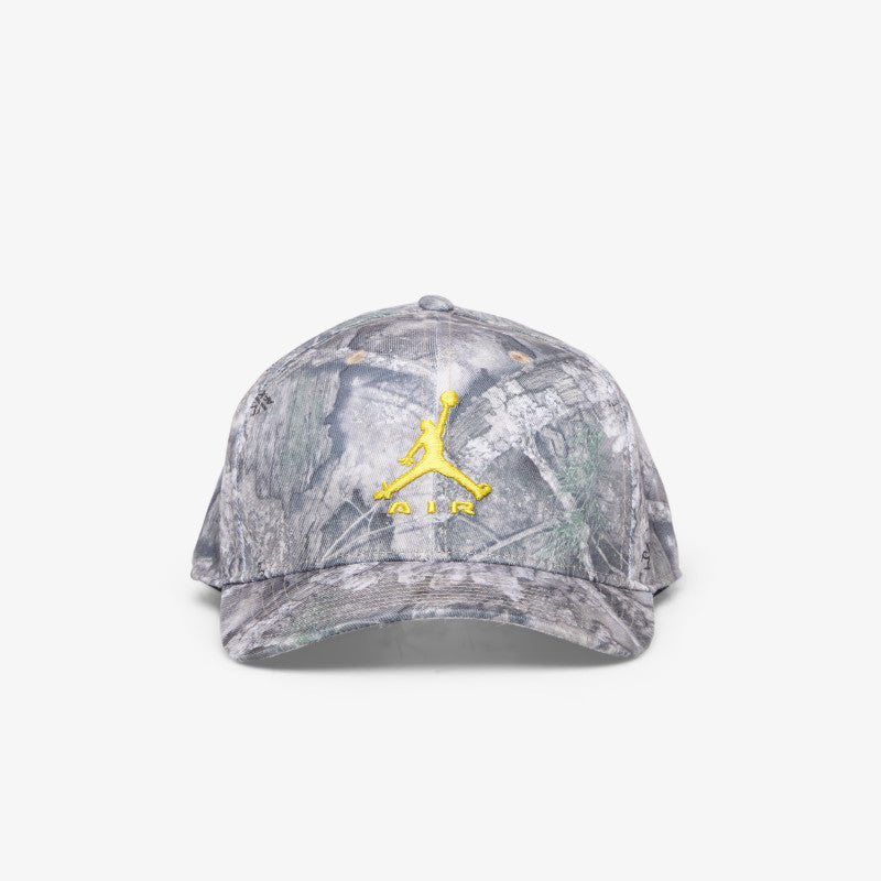 Jordan Rise Structured Camo Hat White/ Bright Citron