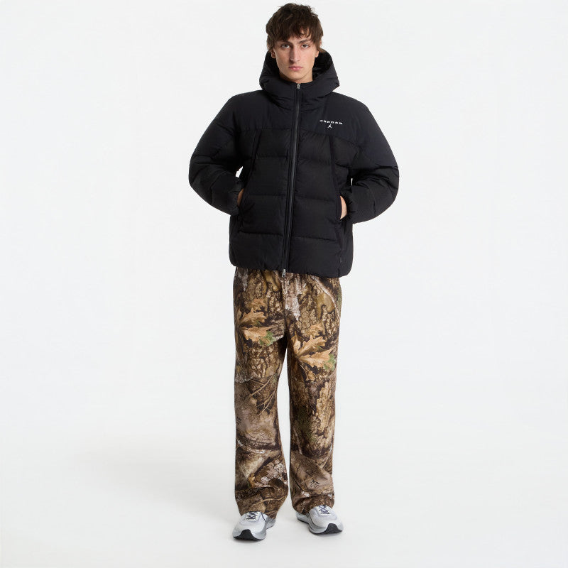 puchowa Jordan Flight Mountainside Puffer Jacket Black/ Celery/ Bright Citron