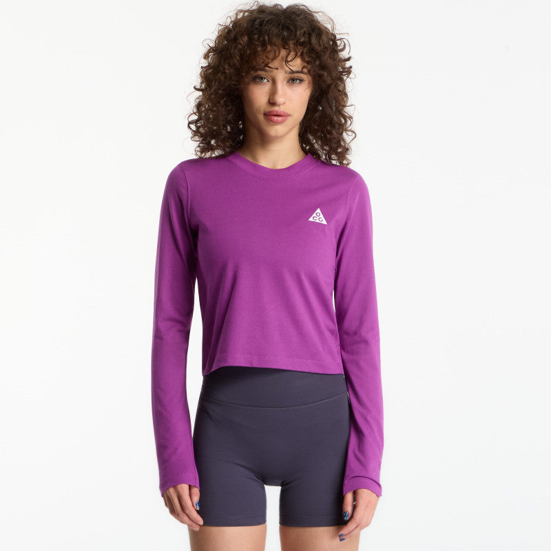 Nike ACG Dri-FIT Long-Sleeve Top Bold Berry/ Summit White