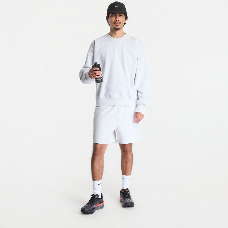 Nike Men's Fleece Crew-Neck Sweatshirt Birch Heather