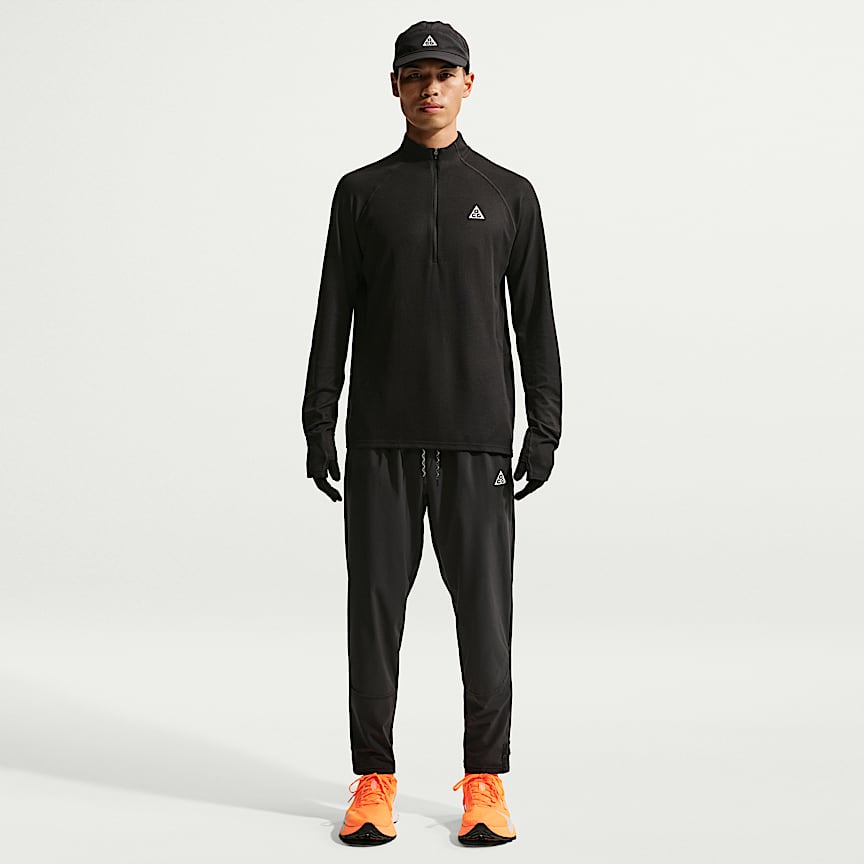 Nike ACG "Dawn Range" Men's Dri-FIT Trail Running Pants Black/ Anthracite/ Summit White