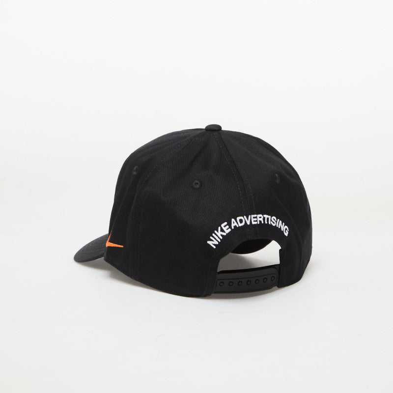 Nike Rise "Your Message Here" Structured A-Frame Cap Black/ White/ Safety Orange