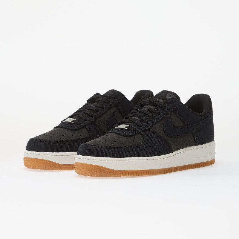 Nike Air Force 1 '07 Lv8 Denim Black/ Black-Dk Smoke Grey-Gum Med Brown
