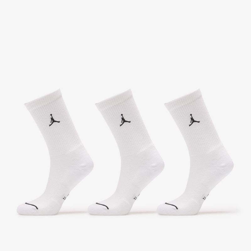 Jordan Everyday Crew Socks 3-Pack White/ Black