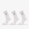 Jordan Everyday Crew Socks 3-Pack White/ Black
