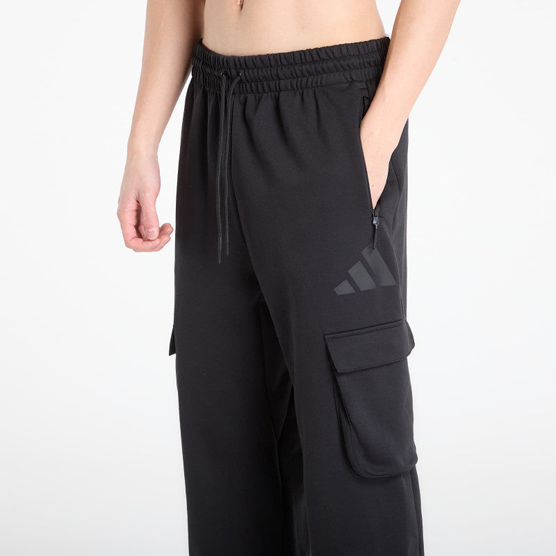 adidas Z.N.E. Open-Hem Cargo Tracksuit Bottoms Black