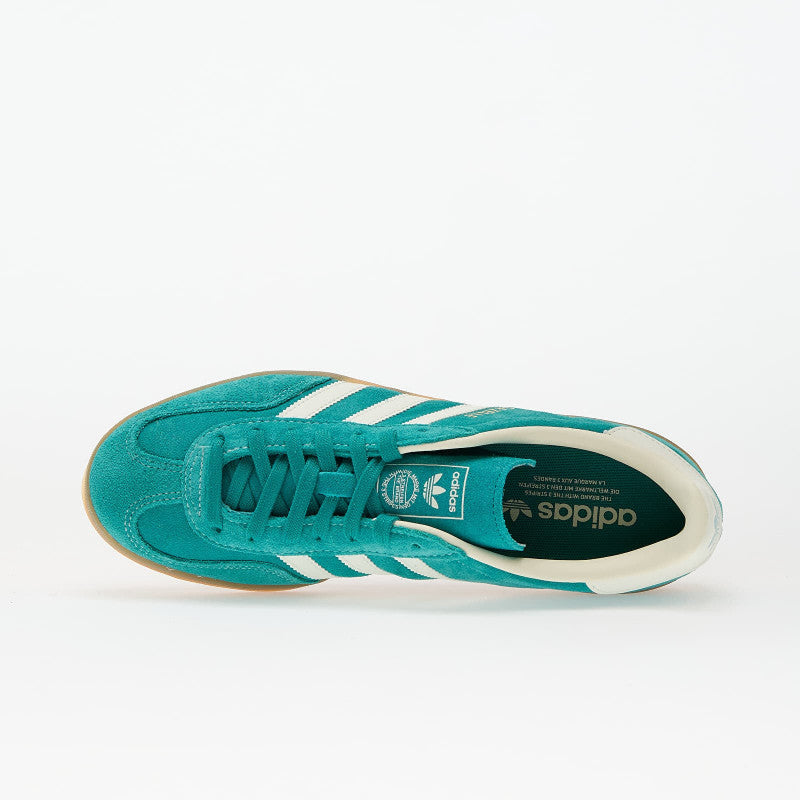 adidas Gazelle Indoor Pure Teal/ Off White/ Gold Metallic 38