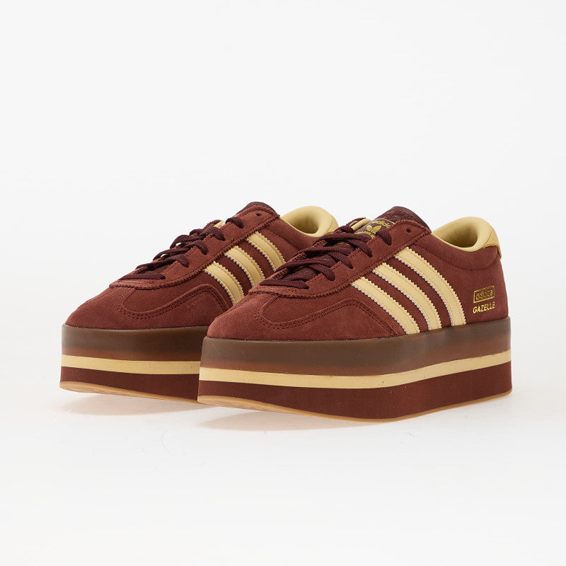 adidas Gazelle Stack Wmns Fox Brown/ Orange Tint/ Gum 41
