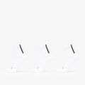 adidas 3 Stripes 1/4 Socks 3-Pack White/ White/ White