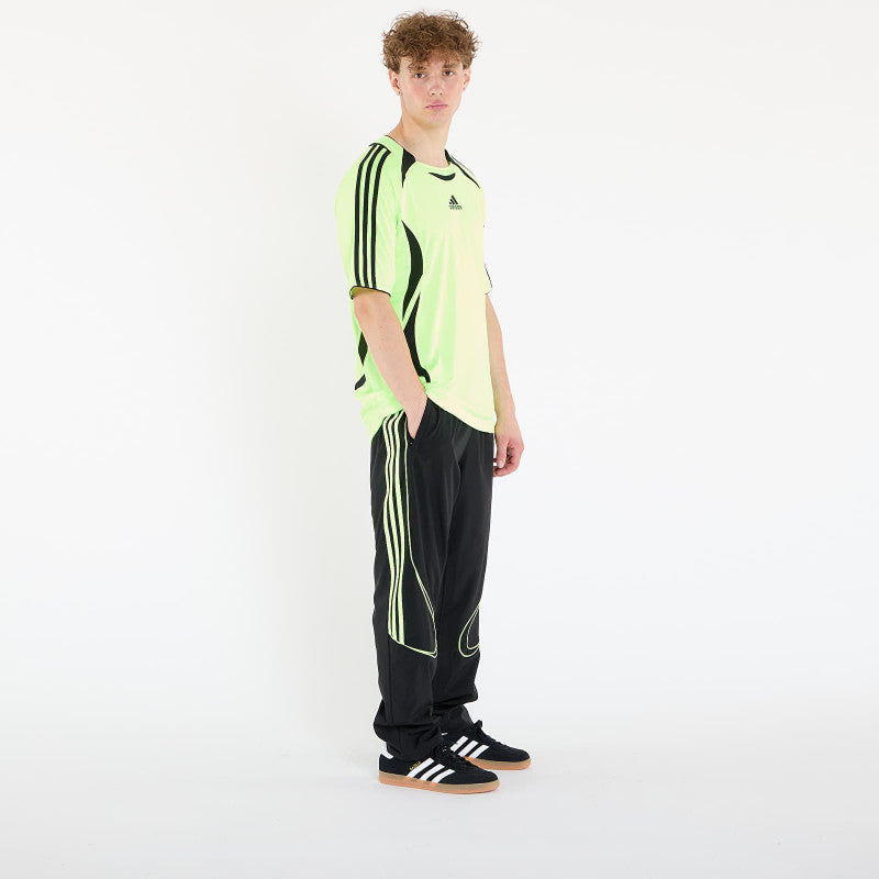 adidas Teamgeist Adicolor Track Tracksuit Bottoms Black/ Signal Green