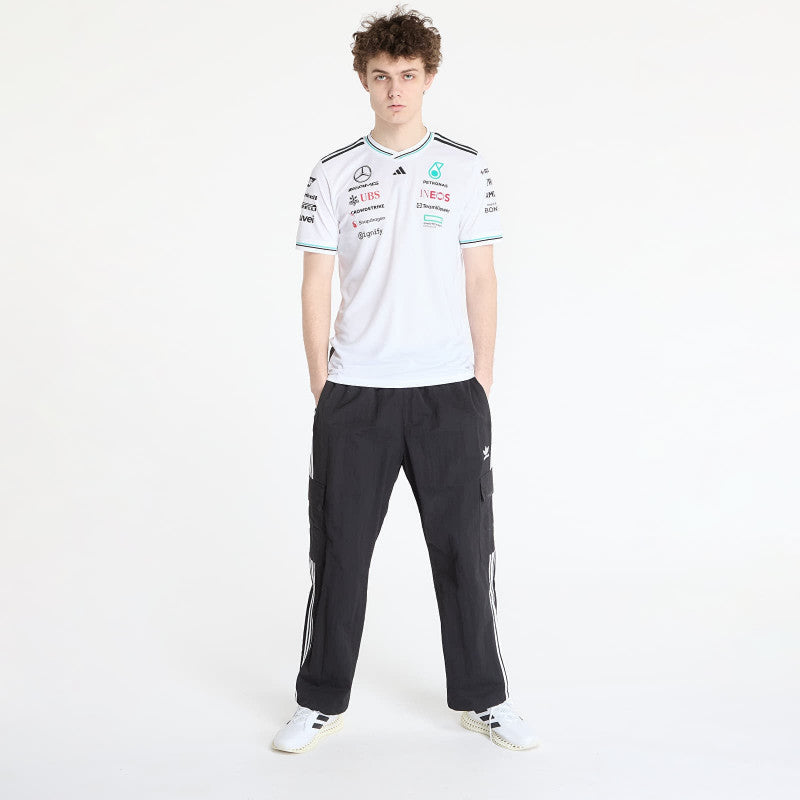 adidas x Mercedes Amg Petronas Formula One Team Driver Authentic Jersey White/ White/ Black