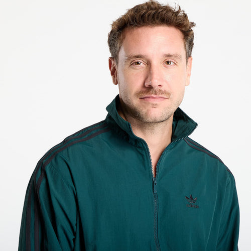 adidas Adicolor Woven Firebird Track Top Aurora Ivy/ Black