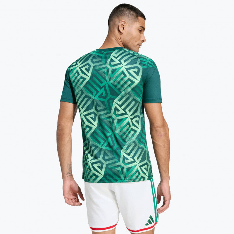 adidas Mexico 26 Home Pre Match Jersey Aurora Ivy