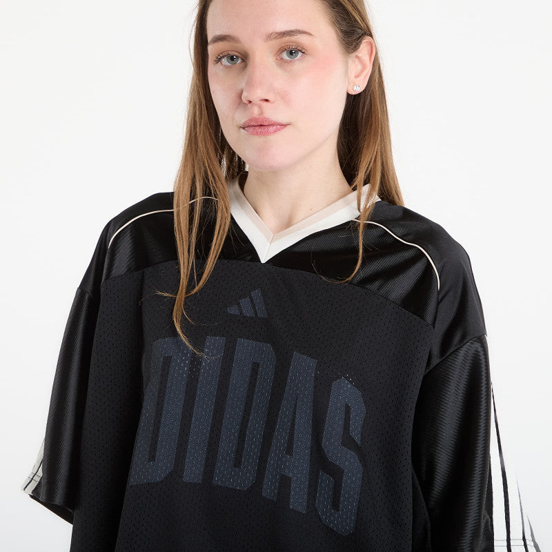 adidas Stadium Mesh T-Shirt Black/ Crystal Linen/ Off White