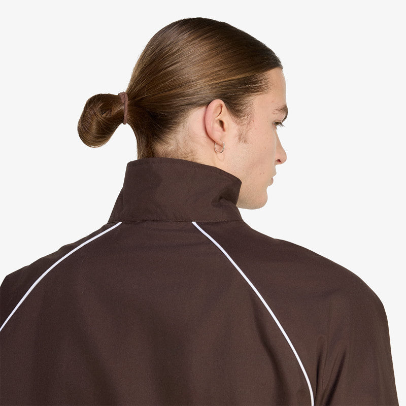 adidas Chest Stripes Track Top Aurora Coffee