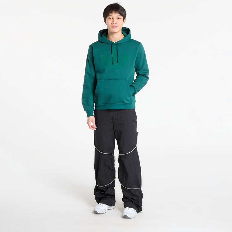 adidas Monogram Infill Hoodie Collegiate Green