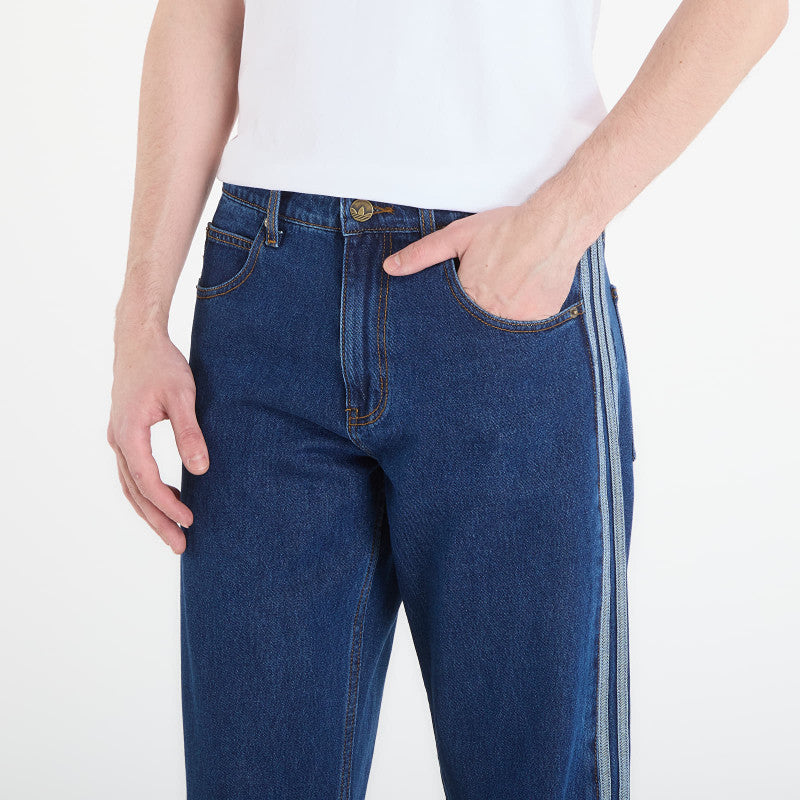 adidas Firebird Adicolor Denim Pants Medium Vintage Denim