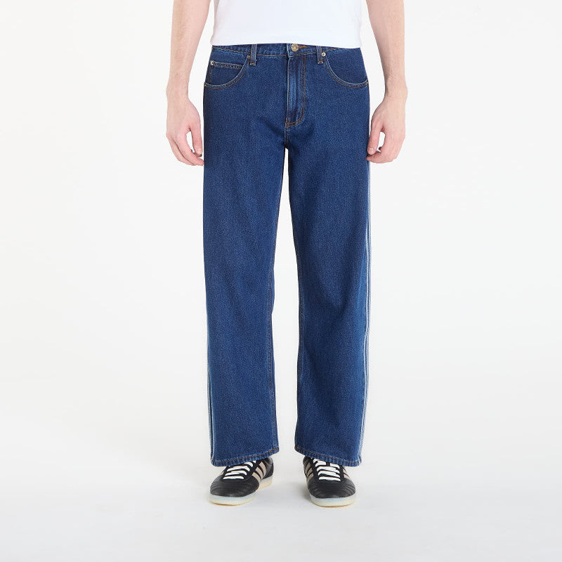 adidas Firebird Adicolor Denim Pants Medium Vintage Denim