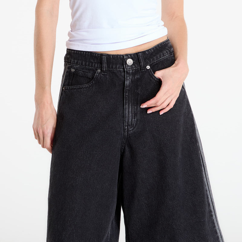 adidas Firebird Jorts Denim True Black Denim