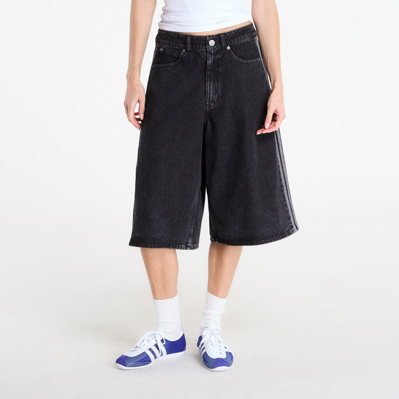 adidas Firebird Jorts Denim True Black Denim