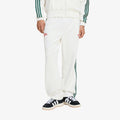adidas Firebird Track Pants Roses Off White/ Collegiate Green