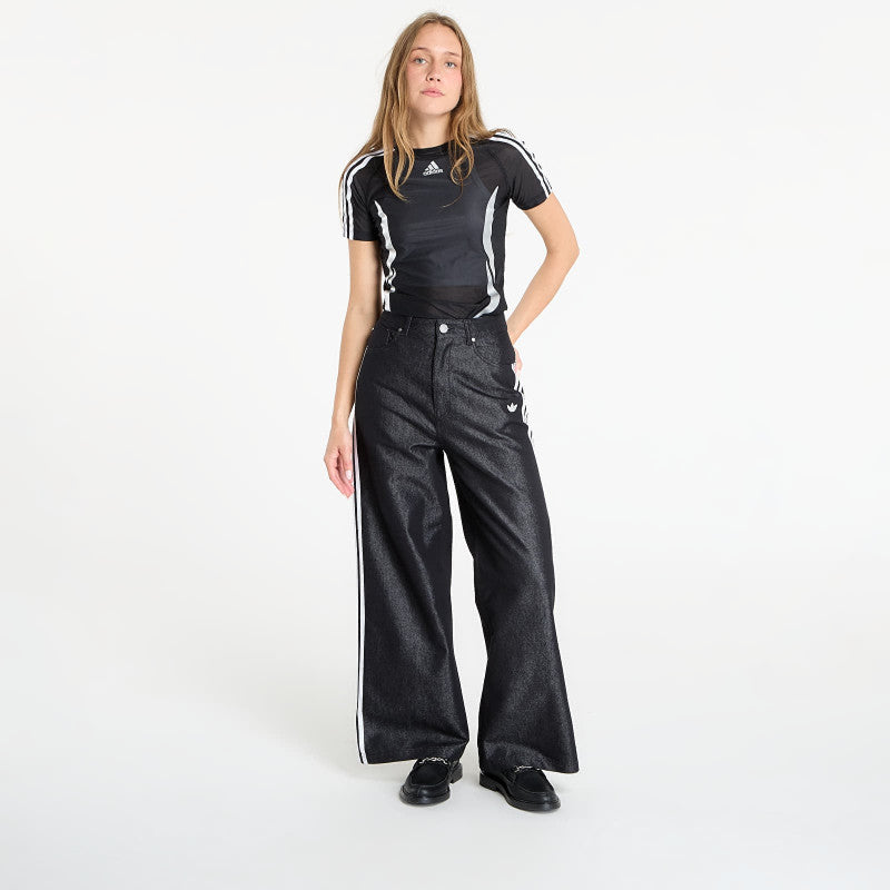 adidas Adilenium Season 4 Teamgeist Baggy Shine Denim Joggers Black