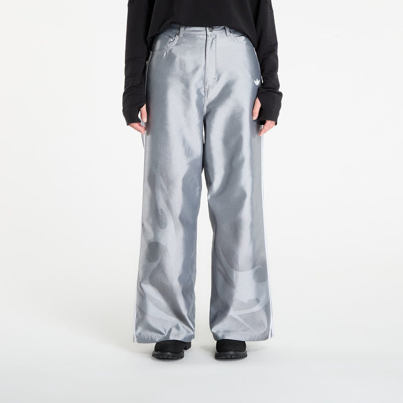 adidas Adilenium Season 4 Teamgeist Baggy Shine Denim Joggers Light Blue