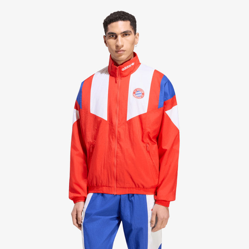 Wiatrówka adidas FC Bayern Muenchen EQT Track Top Red/ White/ Semi Lucid Blue
