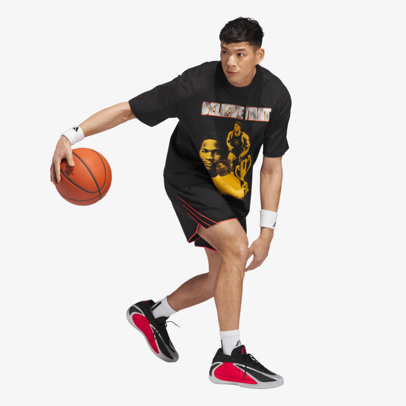 adidas Anthony Edwards Crazy Lite Short Black/ Solar Turbo