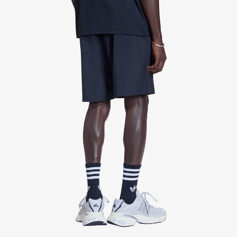 adidas Tech Trefoil Essentials Polyester Shorts Black